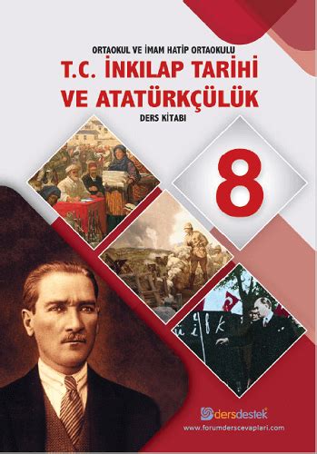 8 sınıf türkiye cumhuriyeti inkılap tarihi ve atatürkçülük ders kitabı